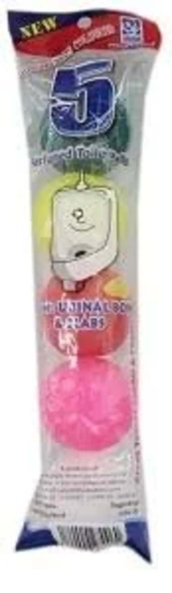 Blue Bubble Perfumed Toilet Balls Coloured 200g 5 Pieces